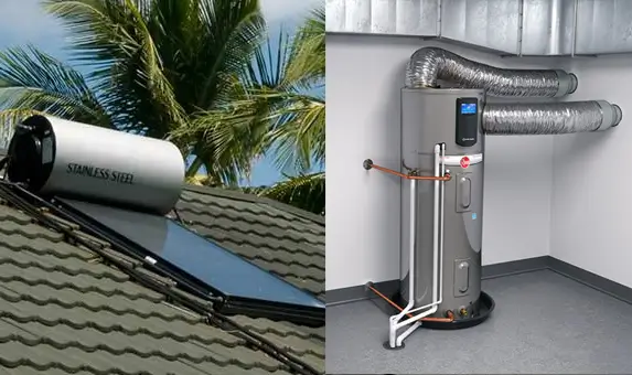 Solar or Heat Pump Water Heaters